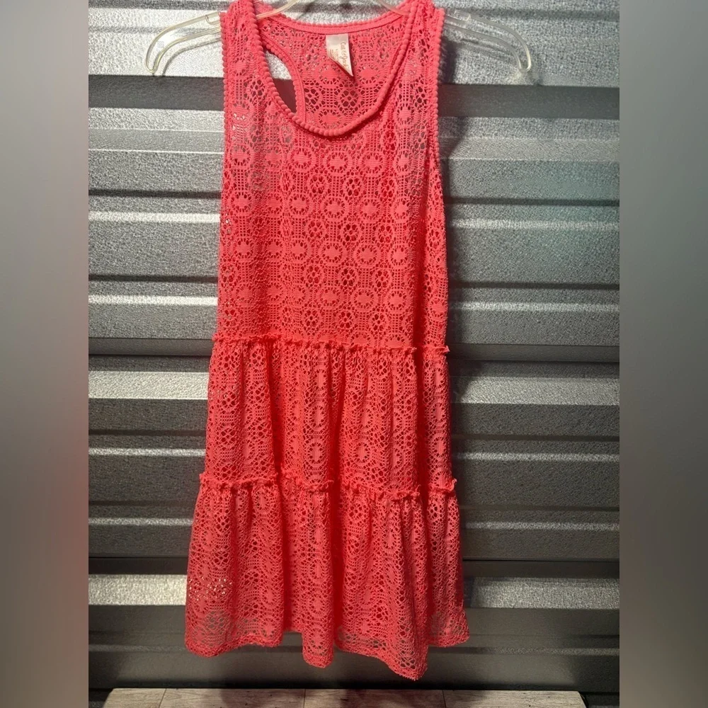 Cat & Jack Coral Lace dress